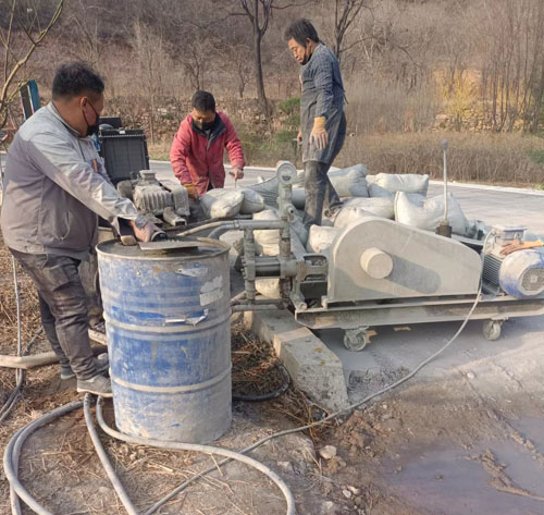 鹰潭路面下沉注浆